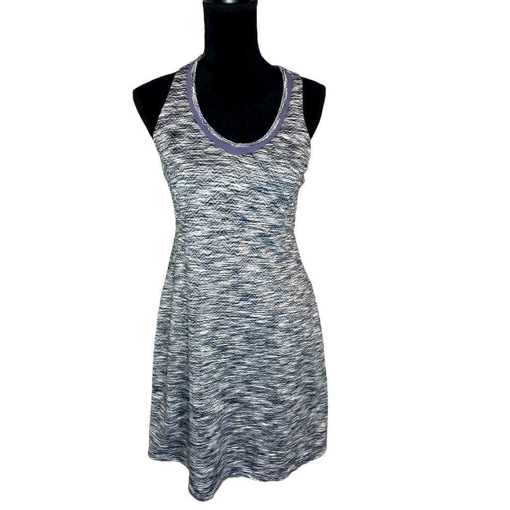 MPG MONDETTA WOMENS ATHLETIC TRAVEL DRESS‎ GRAY/PURPLE SIZE MEDIUM